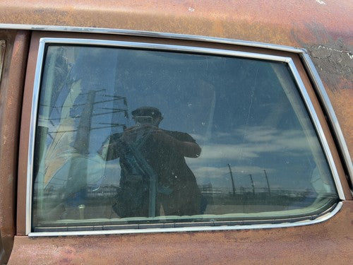1971-1974 Chevy Impala Driver Left Rear Side Window Door Glass Oem Back