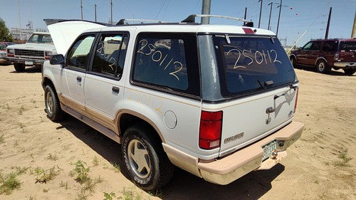 1991-1997 Ford Explorer Driver Left Rear Vent Window Back Door Glass With Frame