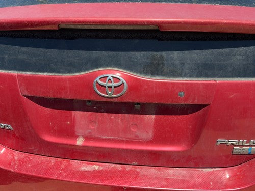 08 Prius License Plate Trim Surround Panel Tail Trunk Finish 5-Door Hatchback Ba