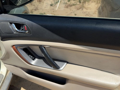 06 Legacy Outback Passenger Right Front Door Trim Panel With Switches Taupe Tau