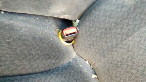 2000-2004 Dodge Intrepid Driver Left Front Seat Belt Buckle Receiver Oem Black