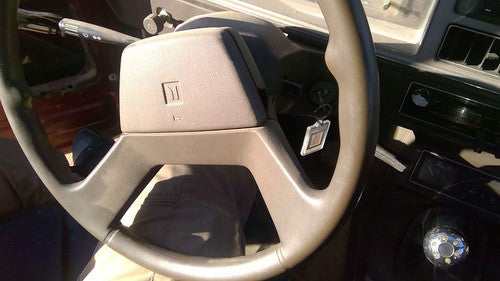 1986 Isuzu Pup Pickup Steering Wheel Oem Brown
