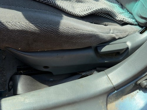 1996-2000 Honda Civic Driver Left Side Seat Trim Panel Oem Gray F