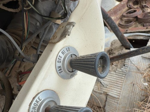 1967-1972 Ford F350 Fan Control Knob 330 V8 Manual 2WD Factory OEM