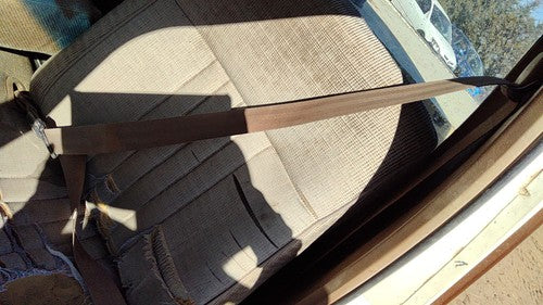 1987-1991 Ford F150 Driver Left Front Seat Belt Retractor Oem Shoulder Brown