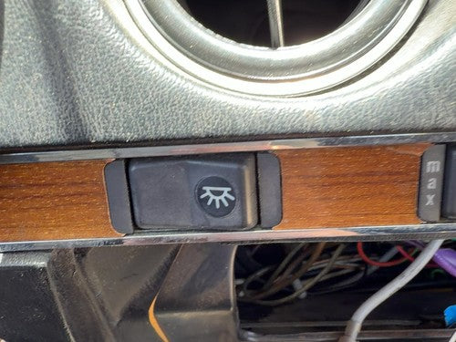 1980 Mercedes 450SL 107 Dome Light Switch Interior Courtesy Lamp OEM