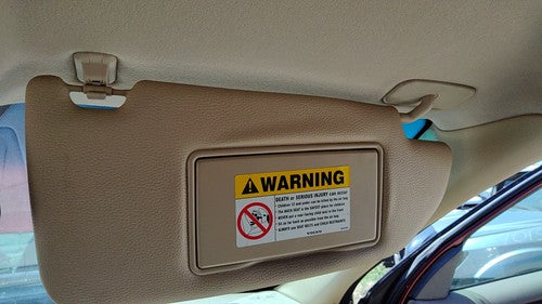 2001-2002 Volvo V70 Xc Passenger Right Sun Visor Oem Beige B951 399667609