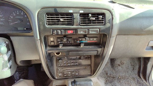 94-95 Pathfinder Nissan Trim Bezel Around Radio Surround Dash Panel Gray