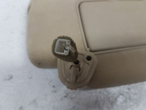 1999 Lexus Rx300 Passenger Side Sun Visor Assembly Mirror Tan Right Windshield