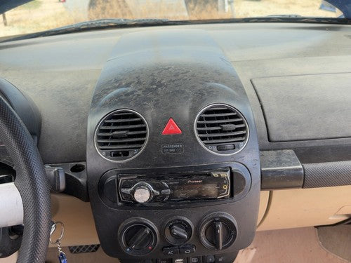 1998-2010 Vw Beetle Convertible Trim Bezel Around Radio Surround Dash Panel Oem