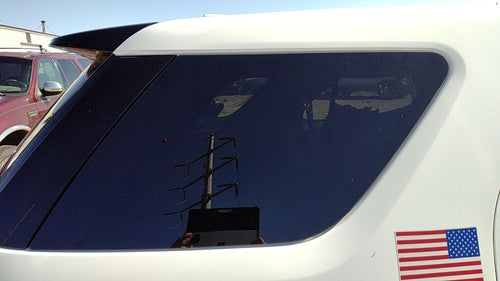 11-19 Police Interceptor Passenger Right Rear Quarter Glass Back Side Window