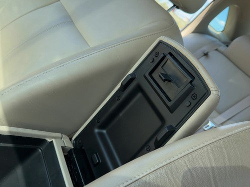 07-16 Impala Center Console Lid Only Arm Rest Fold Down Police Neutral 522