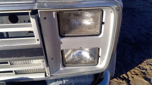 1985-1991 Chevy G20 Van Driver Left Dual Pair Head Light Front Lamp With Bracket