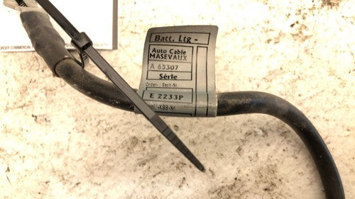 2003 Mini Cooper Negative Battery Cable Oem Ground Wire 1.6L