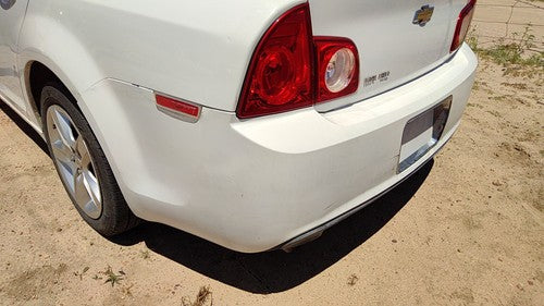 2008-2012 Chevy Malibu Rear Bumper Cover Assembly Oem Back White 50U 25919219