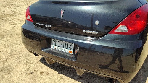2006-2009 Pontiac G6 Gxp Coupe Rear Bumper Cover Assembly Oem Back Black 58U