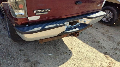 97-02 Ford Expedition Rear Bumper Assembly With Brackets Oem Chrome Xl1z17906ca