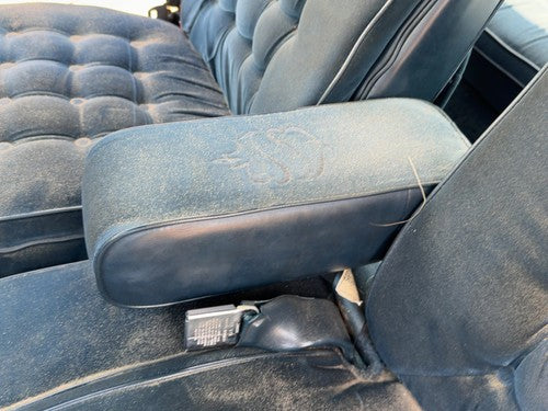 1986 Oldsmobile 98 Driver Left Front Arm Rest Side Seat Oem Blue