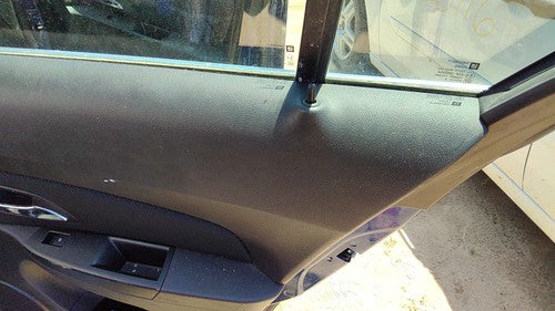 2012-16 Cruze Passenger Right Rear Door Trim Panel With Switches Back Black Aff
