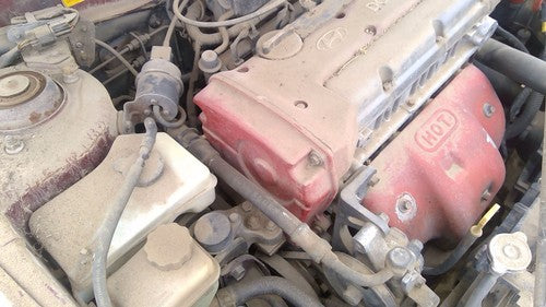 1997-2008 Hyundai Tiburon 2.0L Upper And Lower Timing Cover Set Pair Oem