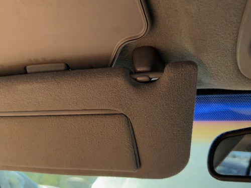 2000-2004 Cadillac Seville Driver Left Sun Visor Oem Illumination Dark Gray 145