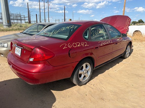 2000-2003 Ford Taurus Driver Left Sun Visor Oem Illumination Gray 1F1Z5404105Fab