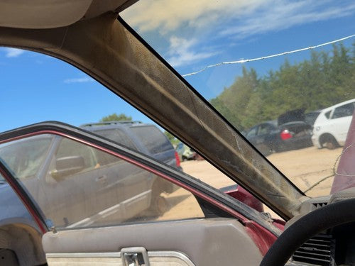 1985-1988 Nissan Maxima Driver Left A Pillar Trim Windshield Post Panel Oem Gray