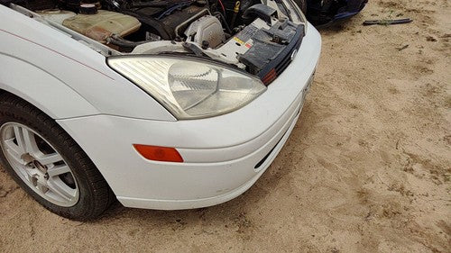 2000-2004 Focus Station Wagon Front Bumper Cover Assembly Oem White Yz