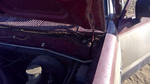1981-1987 Isuzu Pup Pickup Driver Left Hood Hinge Assembly Oem Red 94217433