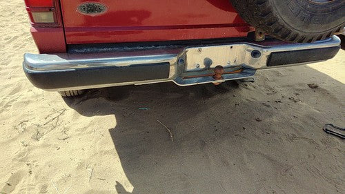 1984-1990 Ford Bronco 2 Chrome Rear Bumper With Brackets Oem Back E9Tz17906F
