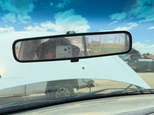 2000-2004 Ford F150 Inside Rear View Mirror Oem Windshield Mounted 2L1Z17700Aa