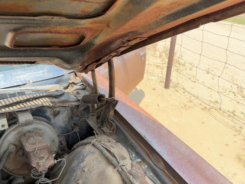 1971-1976 Chevy Impala Pair Of Hood Hinges Right Left Set Assembly Oem 00339276