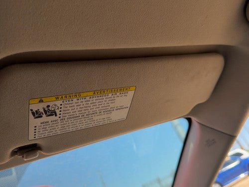 2006-2009 Passenger Right Sun Visor Oem Illuminated 7431047190B0