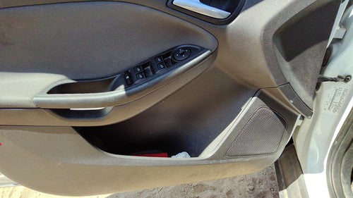 13-14 Focus Ford Driver Front Door Trim Panel With Master Switch Black Ew