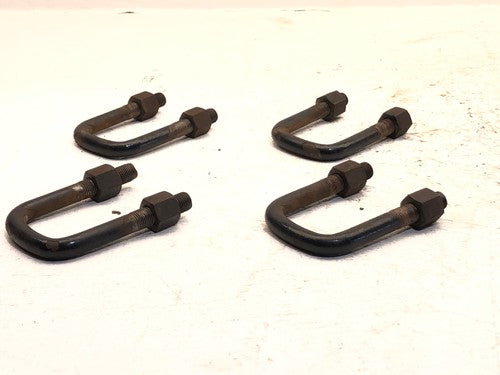 1961 Ford F100 Pickup Unibody Set Of Front Spring U-Bolts With Knuts Oem Leaf
