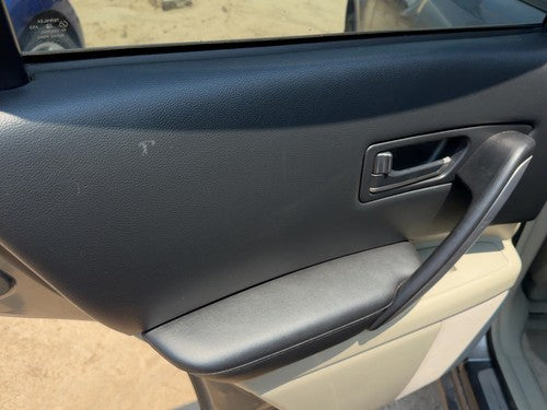 03-04 Fx45 Driver Left Rear Door Trim Panel With Switches Back Willow/Black S