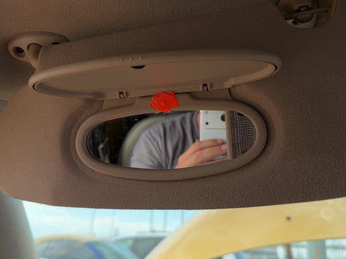 2002 Chrysler Pt Cruiser Driver Left Sun Visor Oem Taupe/Beige Fl 0Tf87Mf1Af