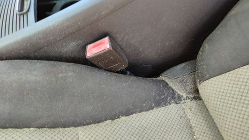 2010-2012 Chevy Malibu Driver Left Front Seat Belt Buckle Receiver Oem Tan 34B