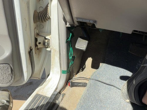 1994-2003 Ford Ranger Driver Left Lower Kick Trim Panel Oem Gray G2