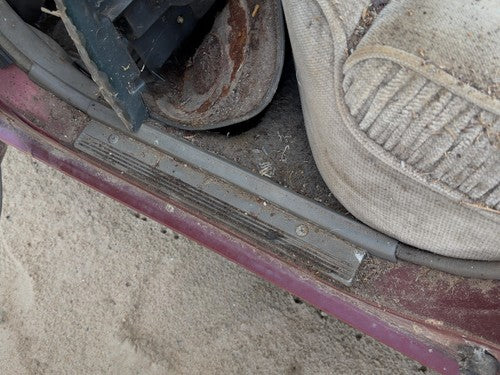 1985-1988 Nissan Maxima Sedan Driver Left Rear Sill Step Trim Plate OEM