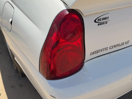 06-07 Monte Carlo Driver Left Outer Tail Light Brake Lamp Oem Rear From 9/20/05