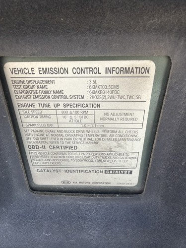 2003-2009 Kia Sorento Windshield Wiper Motor Oem 981103E000