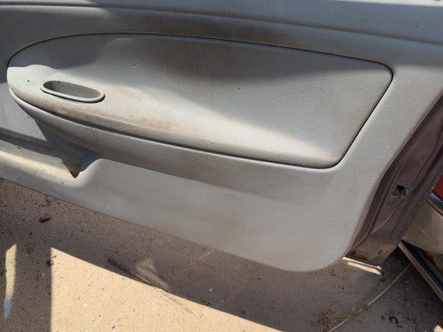 05-10 Cobalt Passenger Right Front Door Trim Panel With Switches Coupe Gray 14B