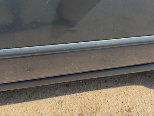 96-00 Civic Passenger Right Front Moulding From Door Oem Trim Strip Blue B-73M