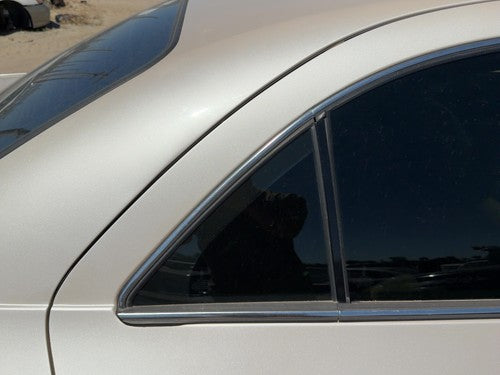 00-02 Lincoln Ls Passenger Right Rear Vent Window Back Door Glass With Frame Oem
