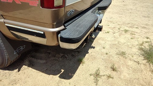1988-2000 Silverado 2500 Chrome Rear Bumper Assembly With Brackets Oem 999863