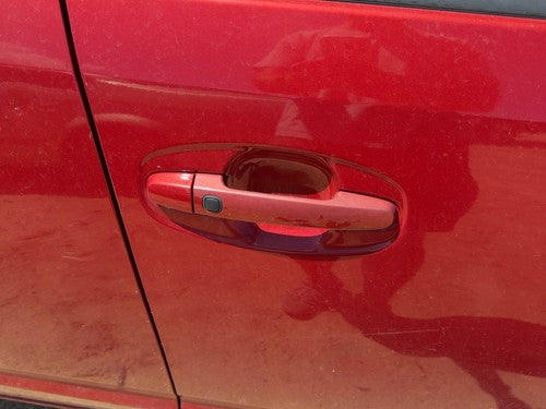 06-09 Prius Passenger Right Front Outside Door Handle Keyless Barcelona Red 3R3