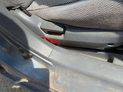 1996-2000 Honda Civic Passenger Right Side Seat Trim Panel Oem Gray F