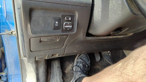 09 10 Toyota Corolla Lower Dash Under Column Knee Bolster Trim Panel Charcoal 17