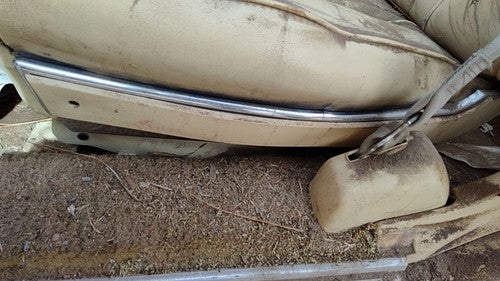1977-1984 Cadillac Deville Driver Left Power Seat Track With Motors Only Oem